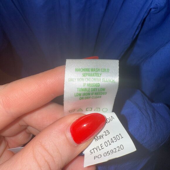 Lilly Pulitzer Shawnlee Elbow Sleeve Dress - Alba Blue S - Picture 9 of 10